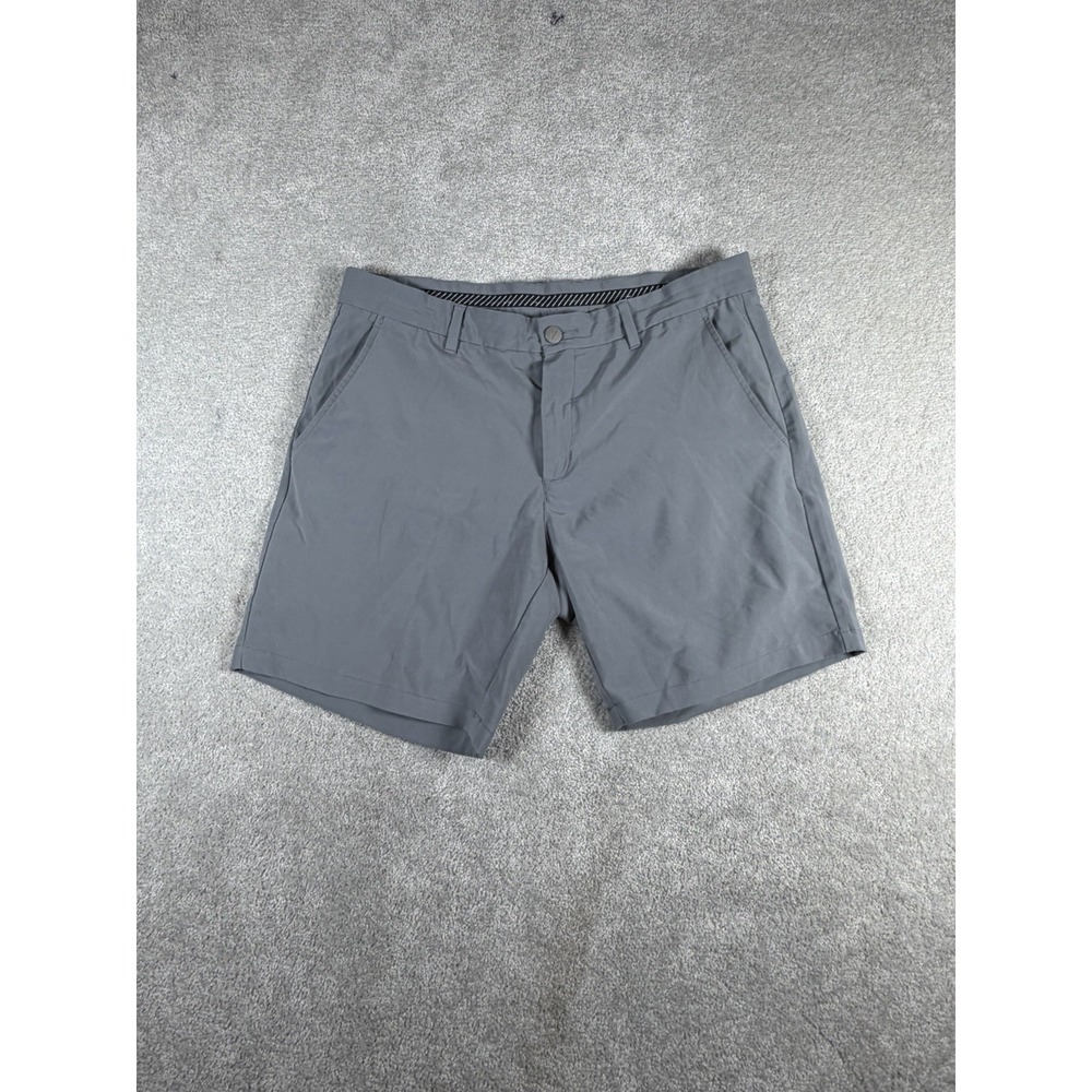 Primo Golf Shorts Mens 34 Gray 7" Inseam All Day Performance Tech Stretch